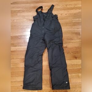 All in motion snow pants bibs black